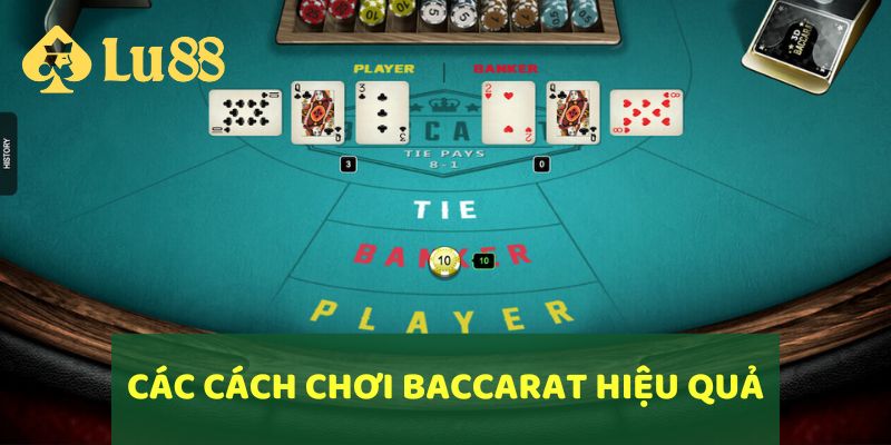 Cách Chơi Baccarat Hiệu Quả Tại LU88 Dành Cho Người Mới 3 Các cách chơi Baccarat hiệu quả, giúp thắng lớn