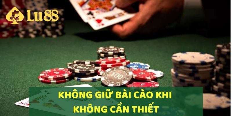 Hướng Dẫn Cách Chơi Bài Phỏm Chi Tiết & Mẹo Chơi Thắng Lớn 7 Không giữ bài cao khi không cần thiết